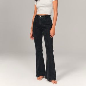 Abercrombie & Fitch High Rise Flare Jean